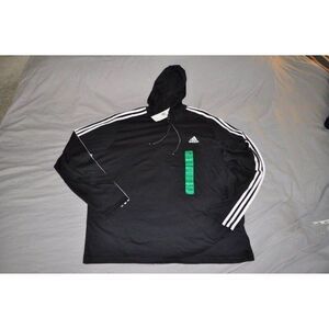 XL OG BLACK Adidas Aeroready Classic Fitness Lifting Hoodie BRAND NEW With Tags